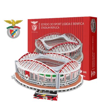 Nogometni stadion BENFICA - SL Benfica FC - 3D slagalica 141 dio - model kluba