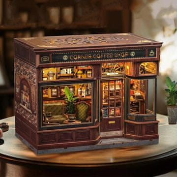 Minijaturna kuća Book Nook - Miris kave*