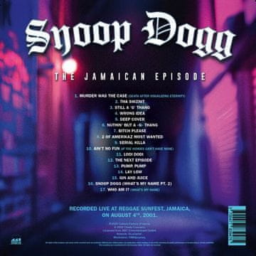 ML+ (25 RSD) SNOOP DOGG Jamajčanska epizoda (CD)