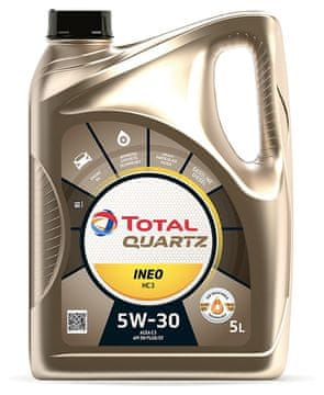 Total UKUPNO ULJE QUARTZ 5W30 5L INEO MC3 C3 / SN+/CF / 229.52 / 505.01 / DEXOS 2 / BMW LL04 / MS-11106