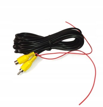 Ert 6-metarski RCA produžni kabel za kameru za vožnju unatrag + daljinski upravljač