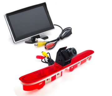 Ert Komplet monitora, kamera za vožnju unatrag u STOP svjetlu za Peugeot Expert Citroen Space Tourer Toyota ProAce