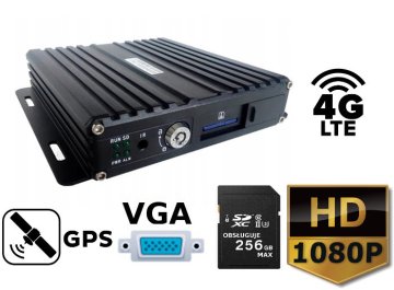 Ert AHD 1080P 4-kanalni mobilni DVR online pregled