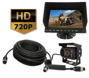 Ert Set: AHD 7 monitor + 720P kamera + 15m kabel