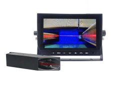 Ert Bežični komplet za viličar AHD 1080P magnetska kamera za vožnju unatrag s vlastitim napajanjem + 7" monitor IP68 12V/24V