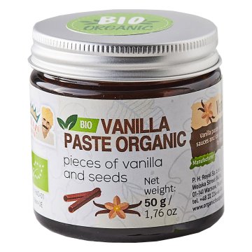 Royal Brand Organska pasta od vanilije 50 g koncentrirane mahune vanilije -