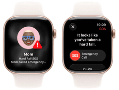 Apple Pametni sat serije 11, GPS, 42 mm + remen, M/L, bež (ružičasto zlato) (MEU44WF/A)