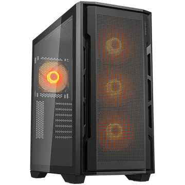 Cougar COUGAR UNIFACE RGB kućište za računalo, Midi Tower, crno
