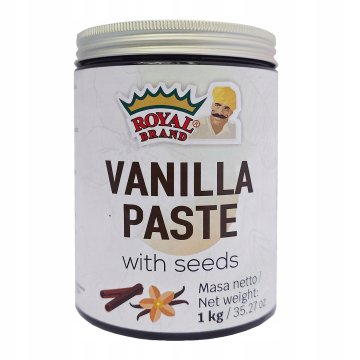 Royal Brand Pasta od vanilije 1 kg / 1000 g ekstrakta vanilije Vanilija sa sjemenkama HoReCa