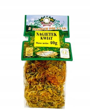 Royal Brand Biljni čaj od sušenog nevena, cijelih cvjetova nevena, 40 g poljskog
