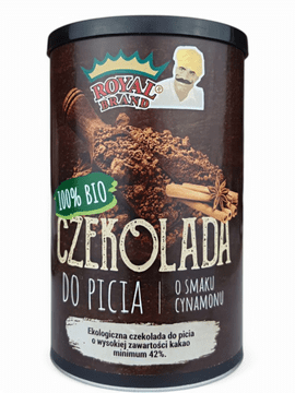 Royal Brand ORGANSKA ČOKOLADA ZA PIĆE S CIMETOM 100G