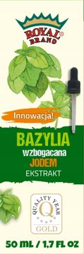 Royal Brand Ekstrakt bosiljka s jodom. Prirodni Lugolov jod!