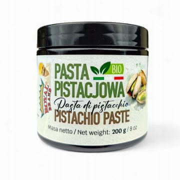Royal Brand Organska sicilijanska talijanska pasta od pistacija, svježi, prirodni pistaciji, 100%, 200 g