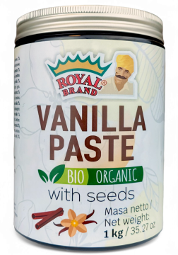 Royal Brand Prirodna pasta od vanilije, organska, 1 kg koncentriranih zrna vanilije,