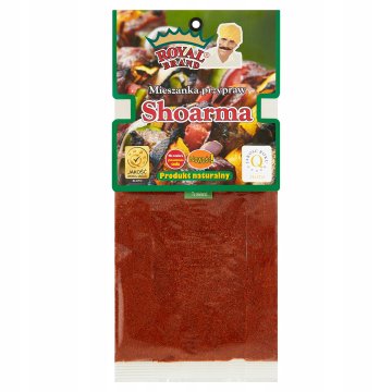 Royal Brand Shoarma 20 g BEZ SOLI Bez konzervansa ČIST i DOBAR ZAČIN Kebab