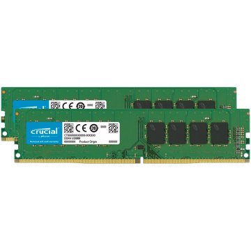 Crucial 32GB Kit (2x16GB) DDR4-3200 UDIMM CL22 radna memorija