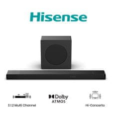 Hisense AX3120Q soundbar zvučnik, 3.1.2