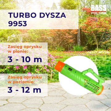 Bass Polska Električna prskalica na baterije od 20 l