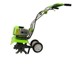 Bass Polska 4-u-1 benzinska freza, višenamjenska, 63 ccm, 450 mm