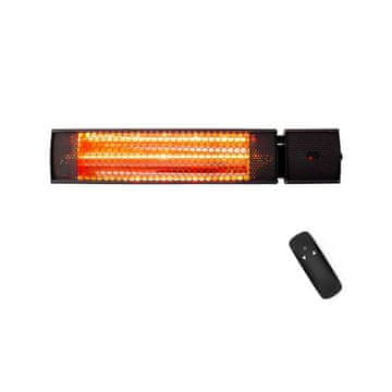 Bass Polska Infracrveni grijač s daljinskim upravljačem, za montažu na zid