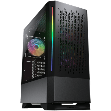 Cougar COUGAR MX430 Air RGB - kućište za računalo, Mid Tower, crno