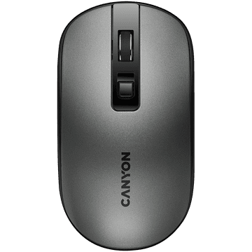 Canyon MW-18, bežični miš 2,4 GHz, 300 mAh Li-polimerska baterija, tamno siva