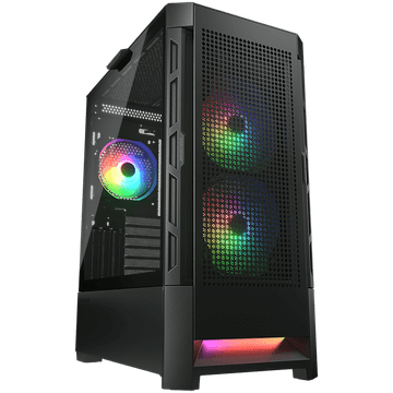 Cougar COUGAR DUOFACE RGB - kućište za računalo, Mid Tower, crno