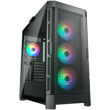 Cougar COUGAR DUOFACE PRO RGB - kućište za računalo, Mid Tower, crno