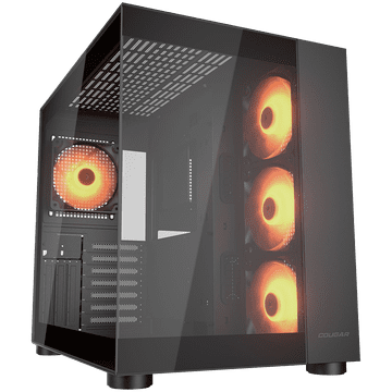 Cougar COUGAR FV150 RGB kućište za računalo, Midi tower, crno