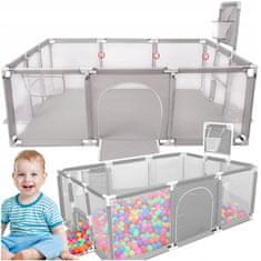 Tavalax Super veliki sivi dječji vrtić