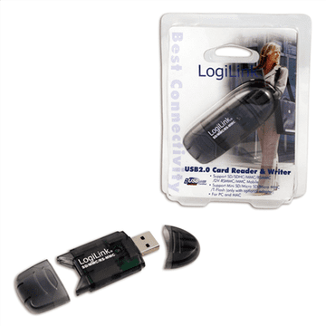 LogiLink | Vanjski čitač kartica USB 2.0 za MMC, RS-MMC, SD i SD HC