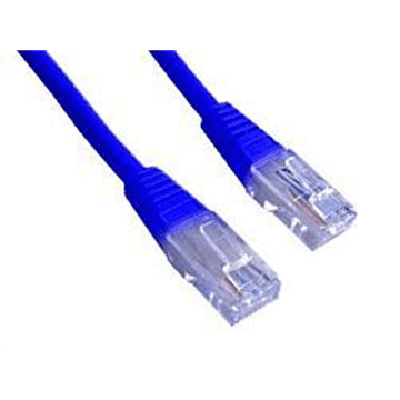 CABLEXPERT Stručni kabel | CAT 5e | Patch kabel | Oklopljene upredene parice (UTP) | Muški | RJ-45 | Muški | RJ-45 | Plavi | 0,5 m. Jamstvo (mjeseci): 12.