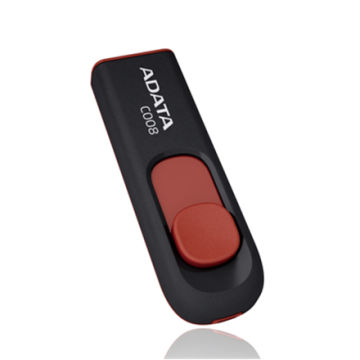 AData | C008 | 32 GB | USB 2.0 | Crna/Crvena