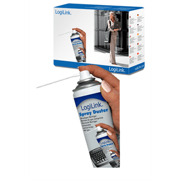 LogiLink | Sprej za čišćenje prašine (400 ml) | Pročišćivač komprimiranog zraka | 400 ml