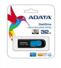 AData | UV128 | 32 GB | USB 3.0 | Crna/Plava