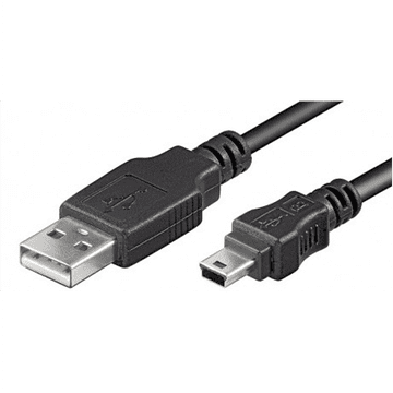 LogiLink USB kabel | Muški | Mini-USB Tip B | Muški | Crni | 4-pinski USB Tip A | 1,8 m