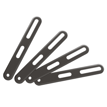 LogiLink BP0029, VESA adapter do 400x400 | Zidni nosač | 32-55" | Maksimalna težina (kapacitet) 30 kg | Crni