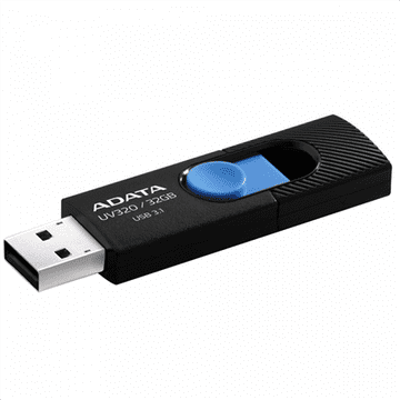 AData | UV320 | 32 GB | USB 3.1 | Crna/Plava