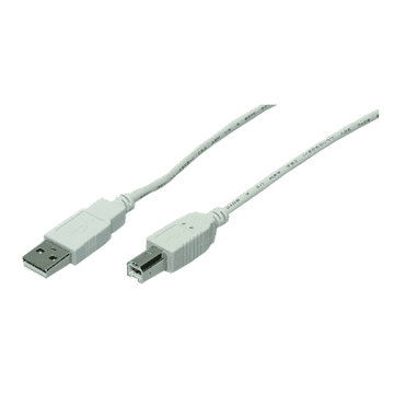 LogiLink | USB kabel | Muški | 4-pinski USB Tip B | Muški | 4-pinski USB Tip A | 1,8 m