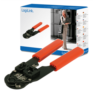 LogiLink | Alat za krimpovanje za RJ45 s metalnim rezačem