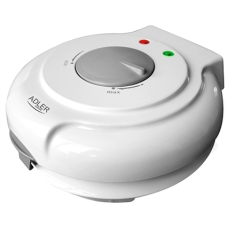 Adler | AD 3038 | Aparat za vafle | 1500 W | Broj komada tijesta: 1 | Ledeni kornet | Bijela