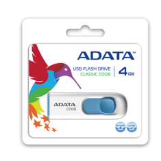 AData | C008 | 32 GB | USB 2.0 | Bijelo/Plavo