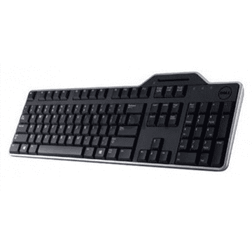 DELL | KB-813 | Tipkovnica s pametnim karticama | Žičana | RU | Crna