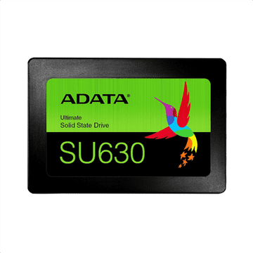 AData | Ultimate SU630 3D NAND SSD | 480 GB | SSD format 2,5" | SSD sučelje SATA | Brzina čitanja 520 MB/s | Brzina pisanja 450 MB/s