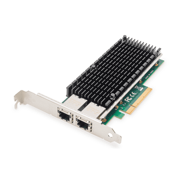 Digitus 10Gbps dvoportni Ethernet serverski PCIe X8 adapter, Intel X540 BT2