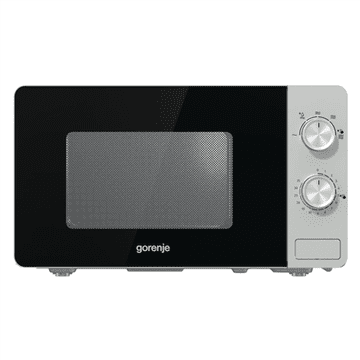 Gorenje | MO20E1S | Mikrovalna pećnica | Samostojeća | 20 L | 800 W | Srebrna