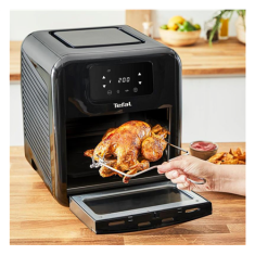 Tefal | FW501815 | Friteza na vrući zrak Easy Fry, pećnica i roštilj | Snaga 2050 W | Kapacitet 11 l | Crna