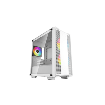 DEEPCOOL | ARGB Micro-ATX KUĆIŠTE | CC360 | Bijelo | Mini-ITX / Micro-ATX | Napajanje uključeno Ne | ATX PS2 (maksimalna duljina: 160 mm)