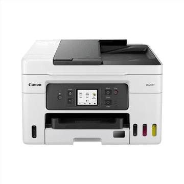 Crno-bijeli A4/Legal GX4050 Inkjet pisač u boji Canon MAXIFY Faks / kopirni uređaj / pisač / skener