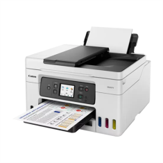 Crno-bijeli A4/Legal GX4050 Inkjet pisač u boji Canon MAXIFY Faks / kopirni uređaj / pisač / skener